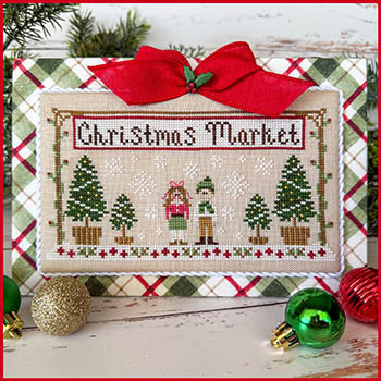 Christmas Market Banner Pattern