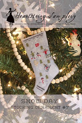 Snow Day Stocking Ornament Pattern