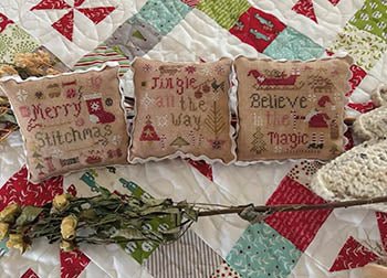 Stitch, Jingle, and Be Merry Pattern