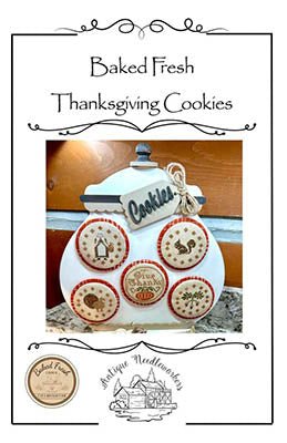 Baked Fresh Thanksgiving Cookies Pattern