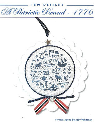 Patriotic Round 1776 Pattern