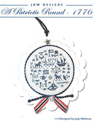 Patriotic Round 1776 Pattern