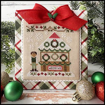 Christmas Market - Christmas Wreath Stand Pattern