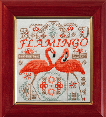 Flamingo Quaker Pattern