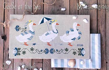 Geese At The Sea Pattern