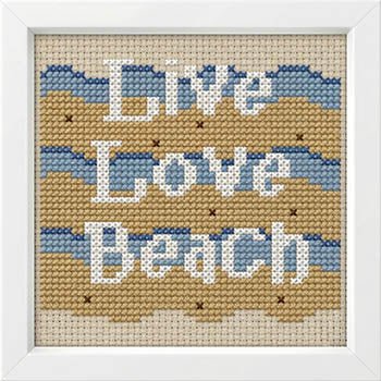 Live Love Beach Pattern