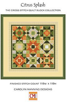 Citrus Splash Pattern