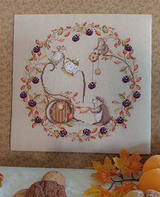 Spuntino Nel Bosco Pattern by Serenita Di Campagna