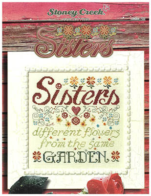 Sisters cross stitch pattern by Stoney Creek Collection