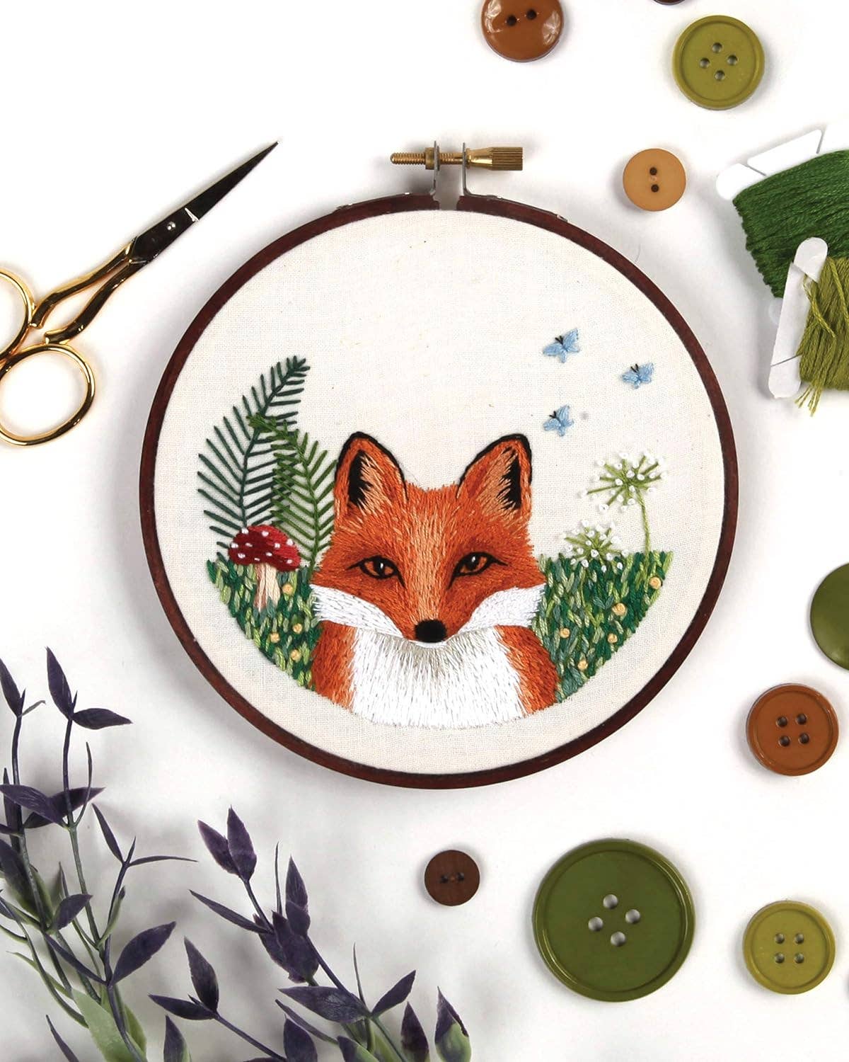 Animal Embroidery Workbook Step-by-Step Techniques