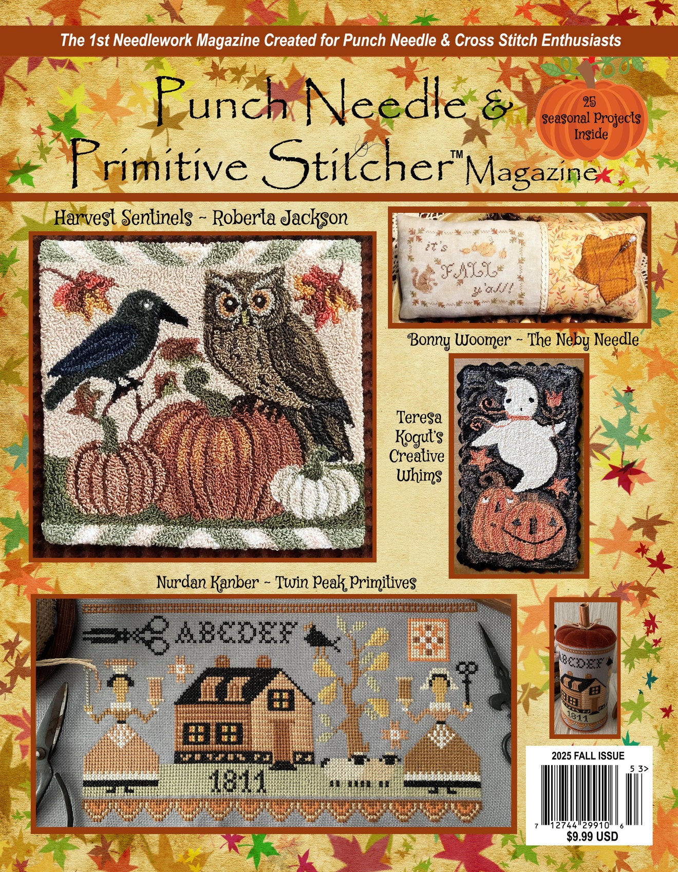 PRE-ORDER Punch Needle & Primitive Stitcher Fall 2025 Magazine