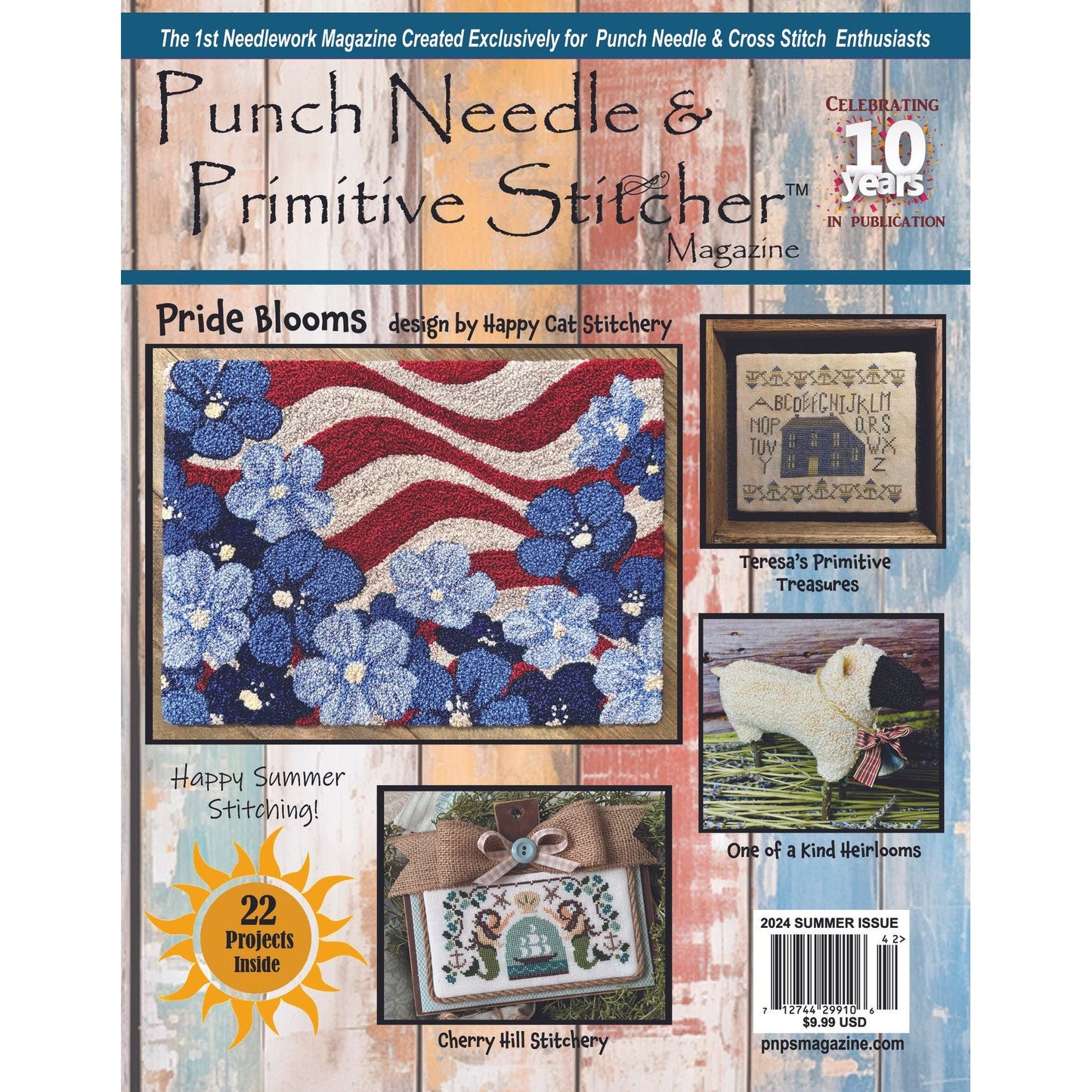 Punch Needle & Primitive Stitcher Summer 2024 Magazine