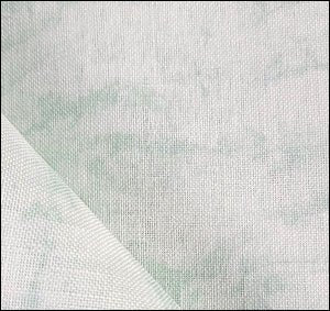 32 ct Vintage Light Green Linen #3011