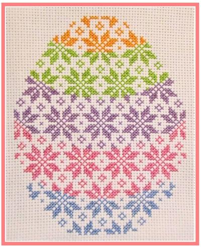Quaker Egg Pattern