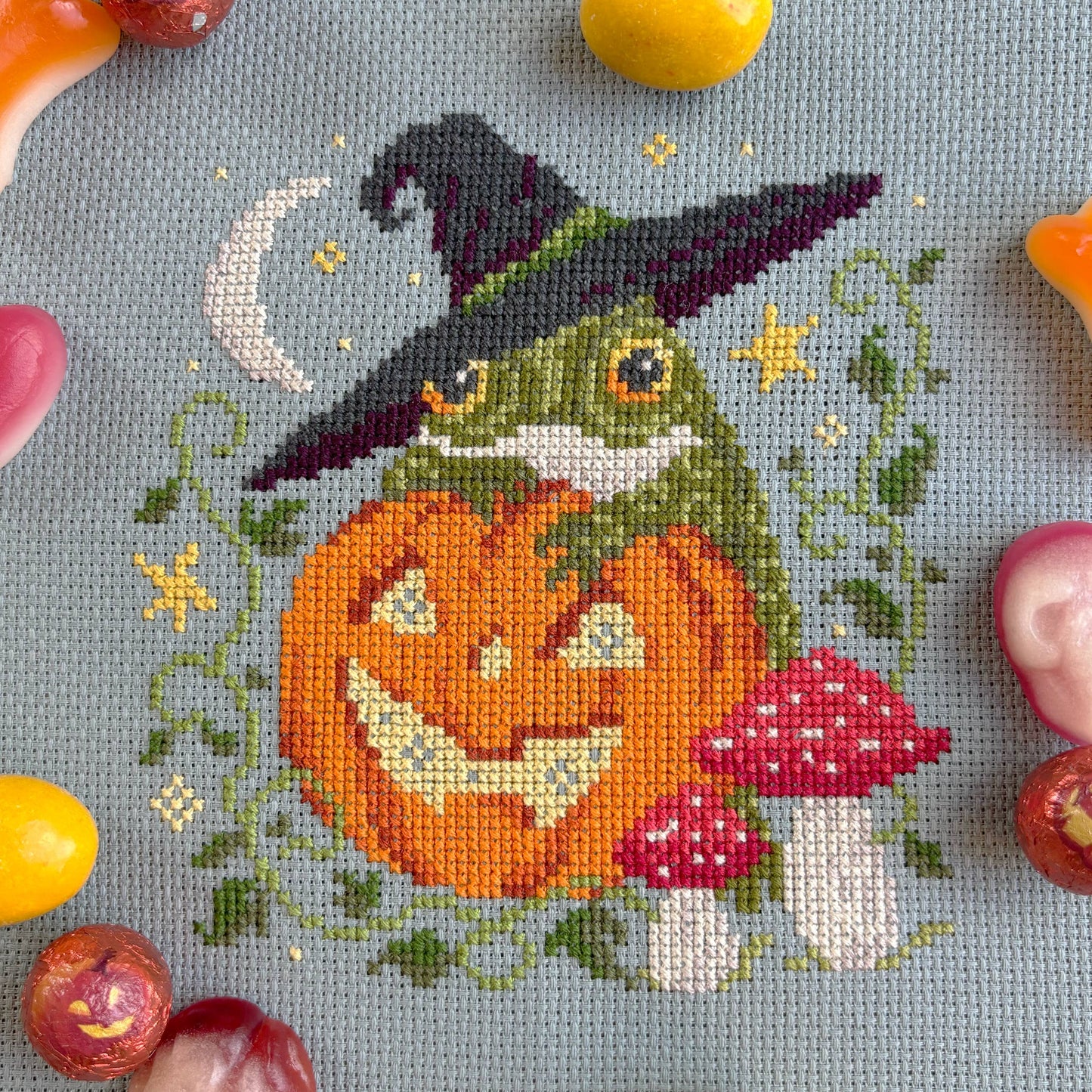 Pumpkin Toad Pattern