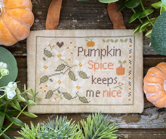 Pumpkin Spice Keeps Me Nice Pattern