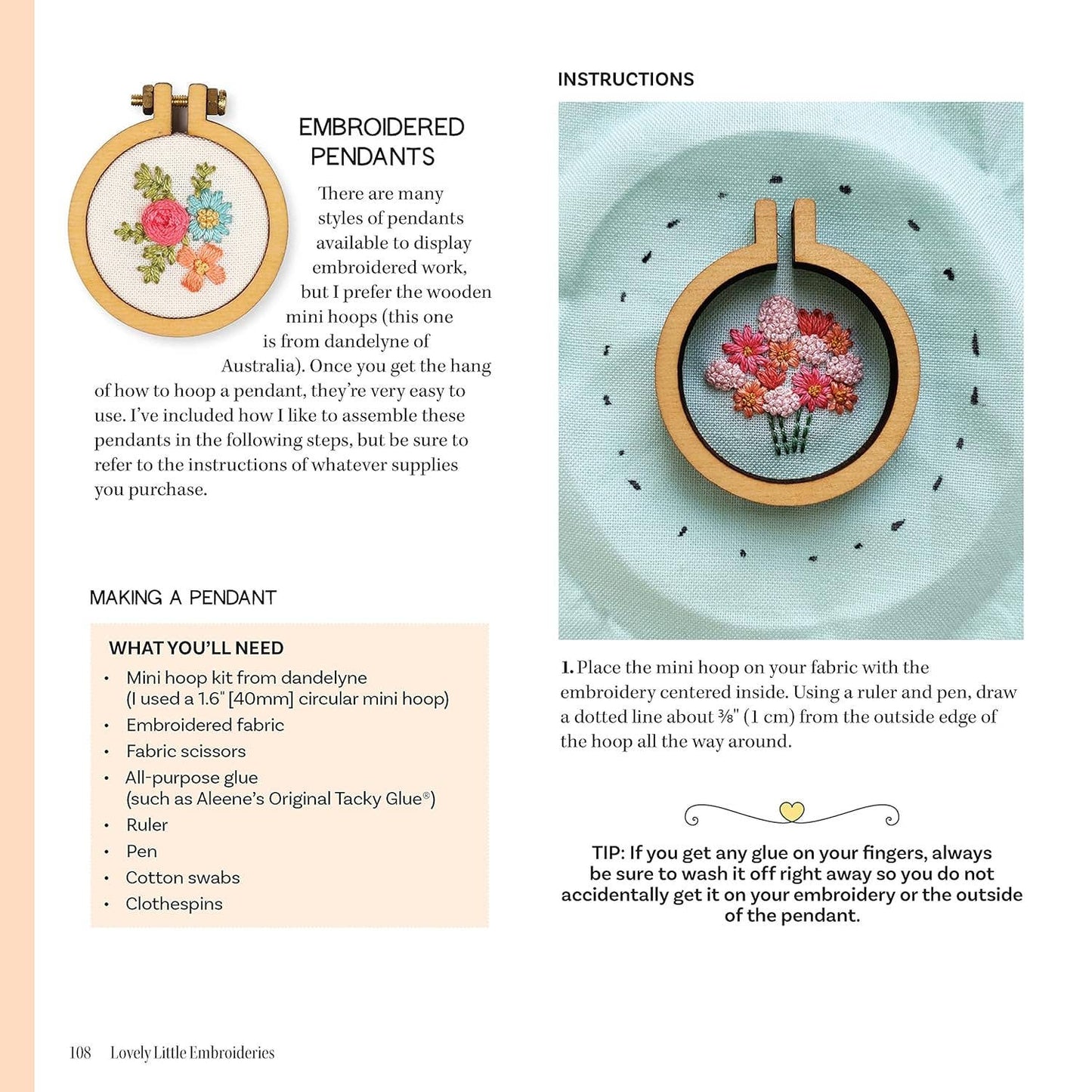 Lovely Little Embroideries 19 Dimensional Flower Designs