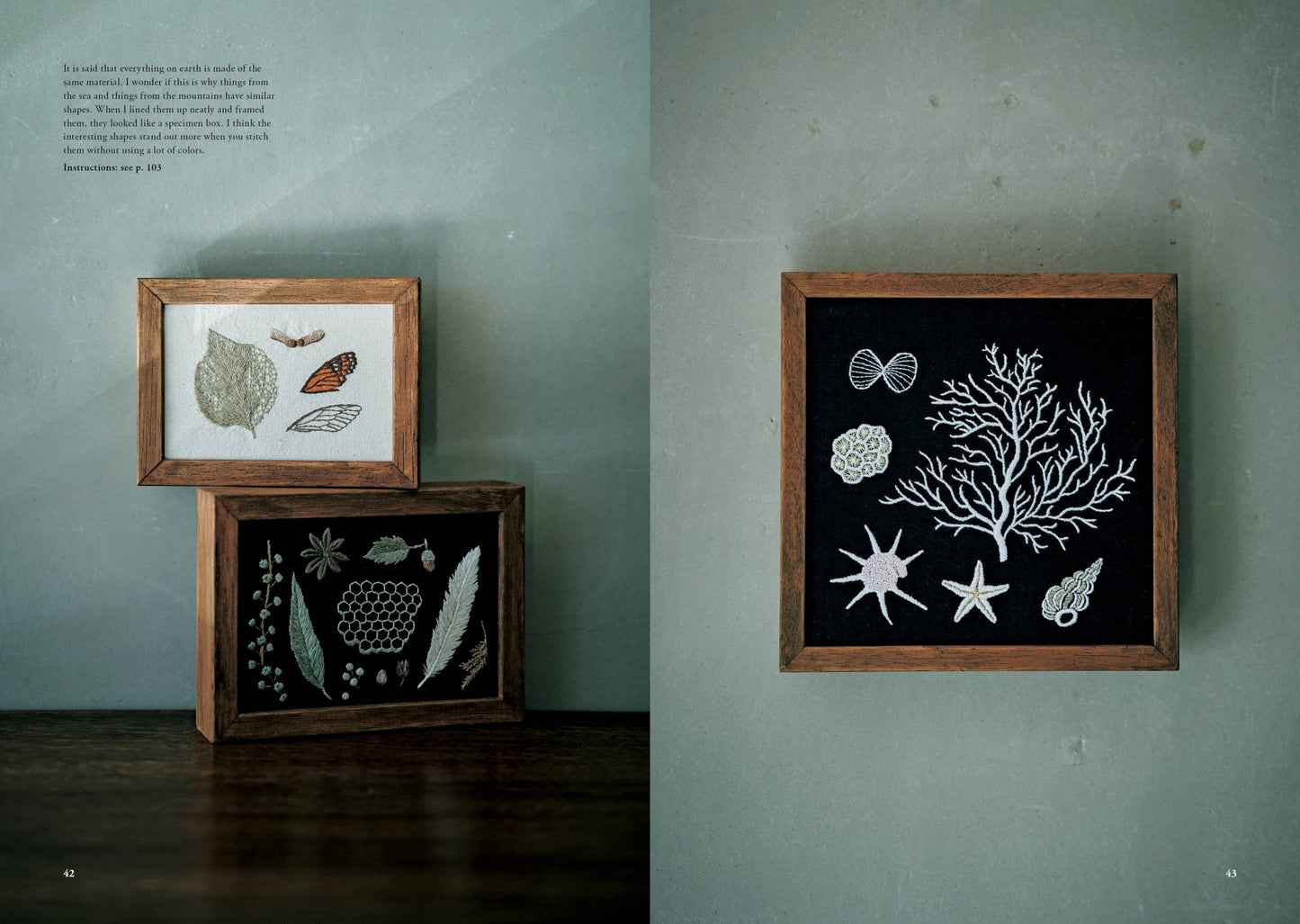 Juno's Nature Embroidery Notebook