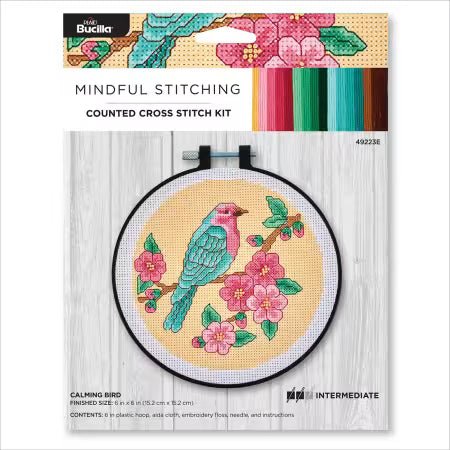 Calming Birds Cross Stitch Kit