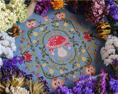 Cottage Garden Sampler Pattern