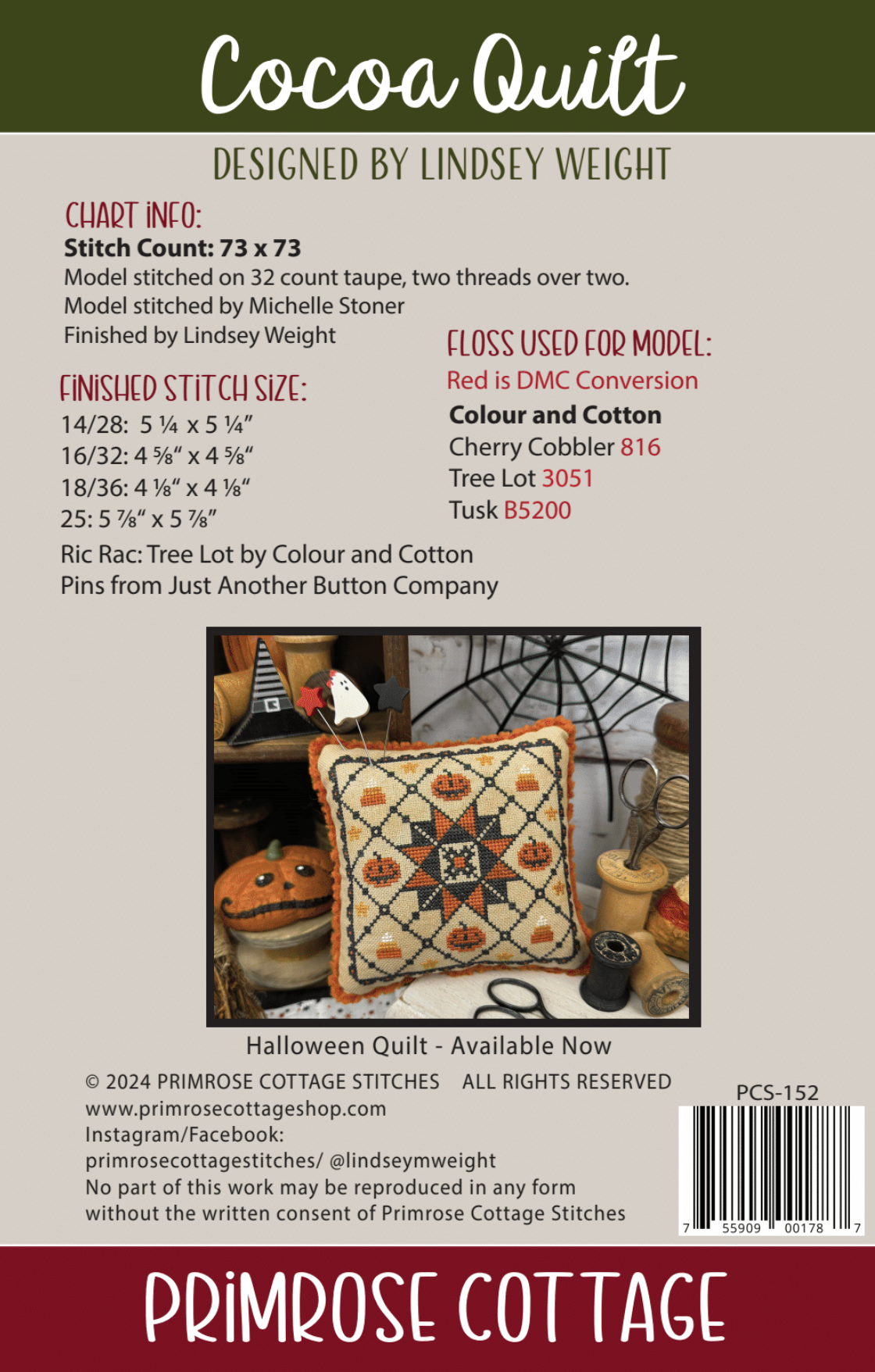 Cocoa Quilt Pattern