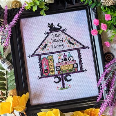 Little Witchy Library Pattern