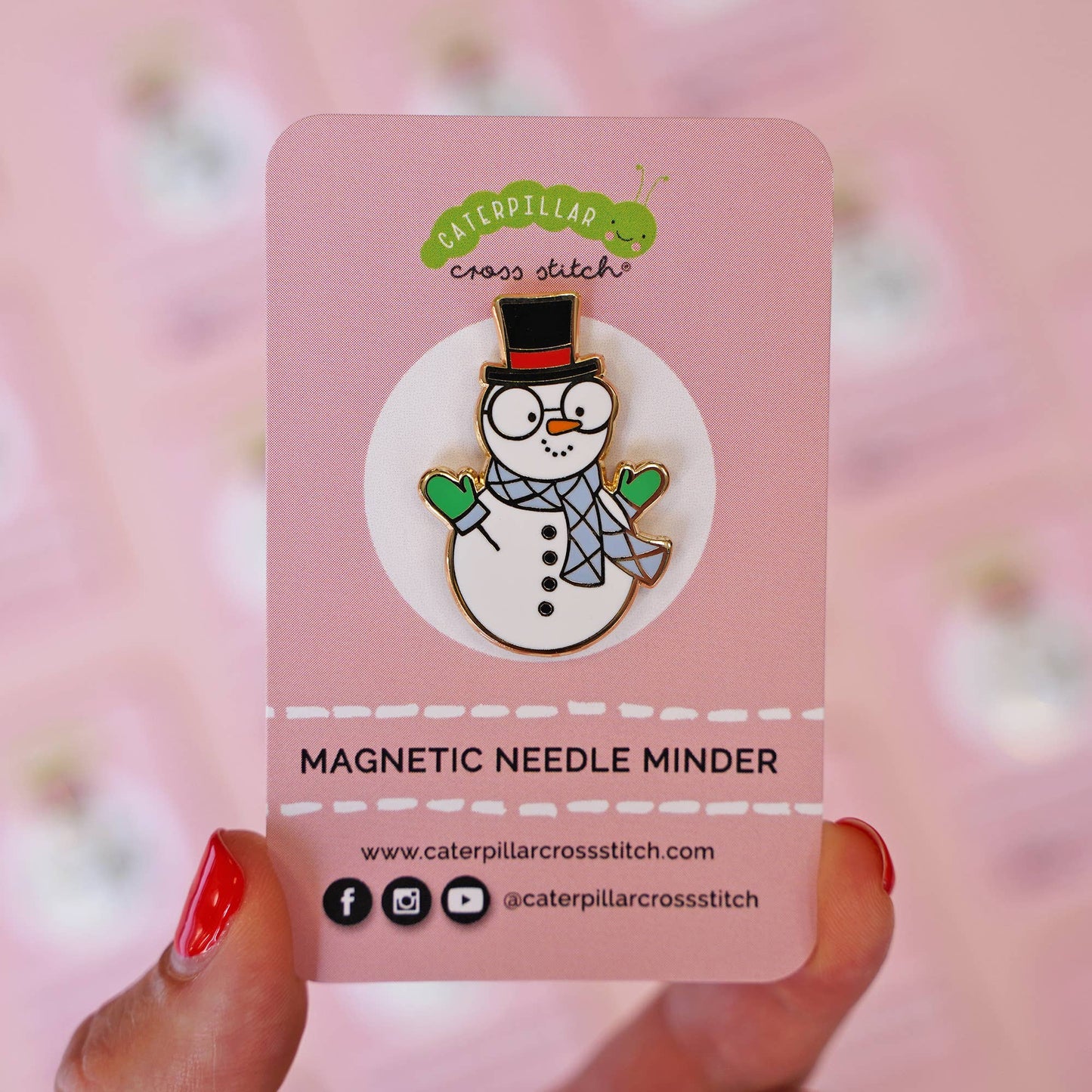 Snowman Needle Minder