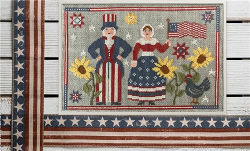 Stars and Stripes 1776 Pattern