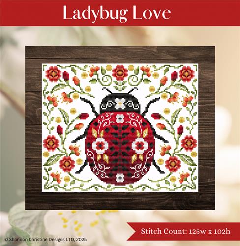 Ladybug Love Pattern