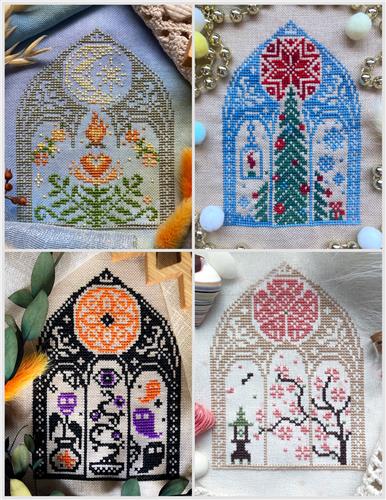 A Stitcher's Almanac of Glimpses Pattern