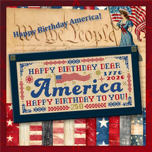 Happy Birthday America! Pattern