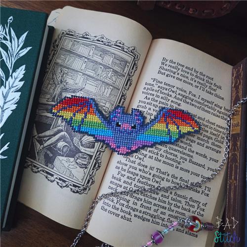 Fly Proud Bookmark Pattern