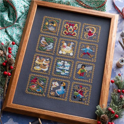 12 Days of Christmas Sampler Pattern