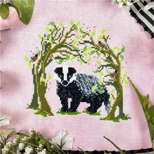 Badger in the Burrow Pattern