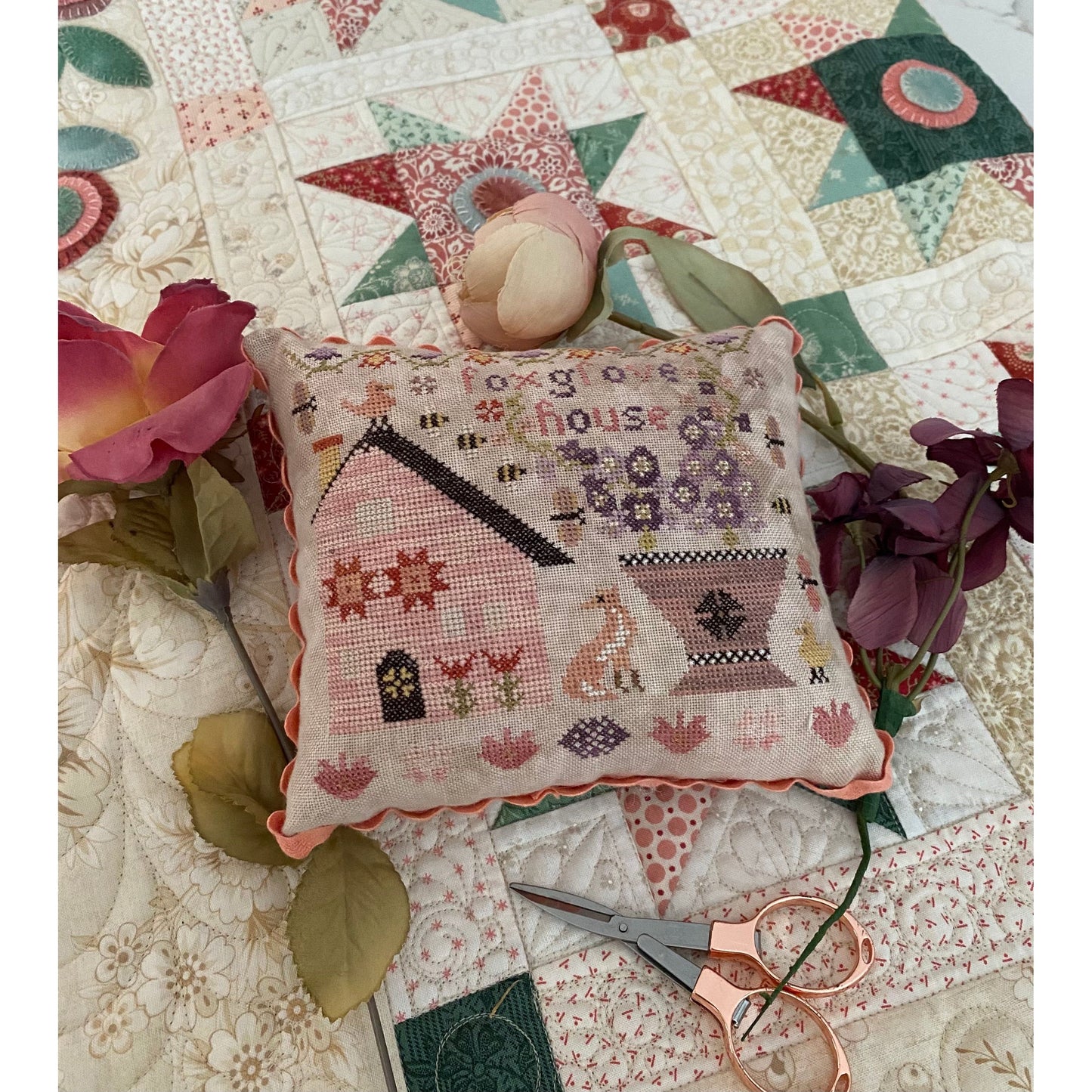 Foxglove House Pattern