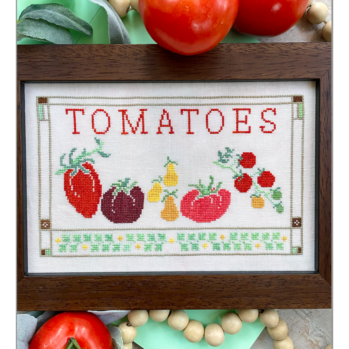 Fresh Picked Tomatoes Pattern