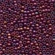 Glass Frosted Seed Beads 62012 Royal Plum