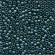 Glass Frosted Seed Beads 62021 Gunmetal