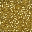 Glass Frosted Seed Beads 62031 Gold