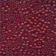 Glass Frosted Seed Beads 62032 Cranberry