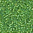 Glass Frosted Seed Beads 62049 Spring Green