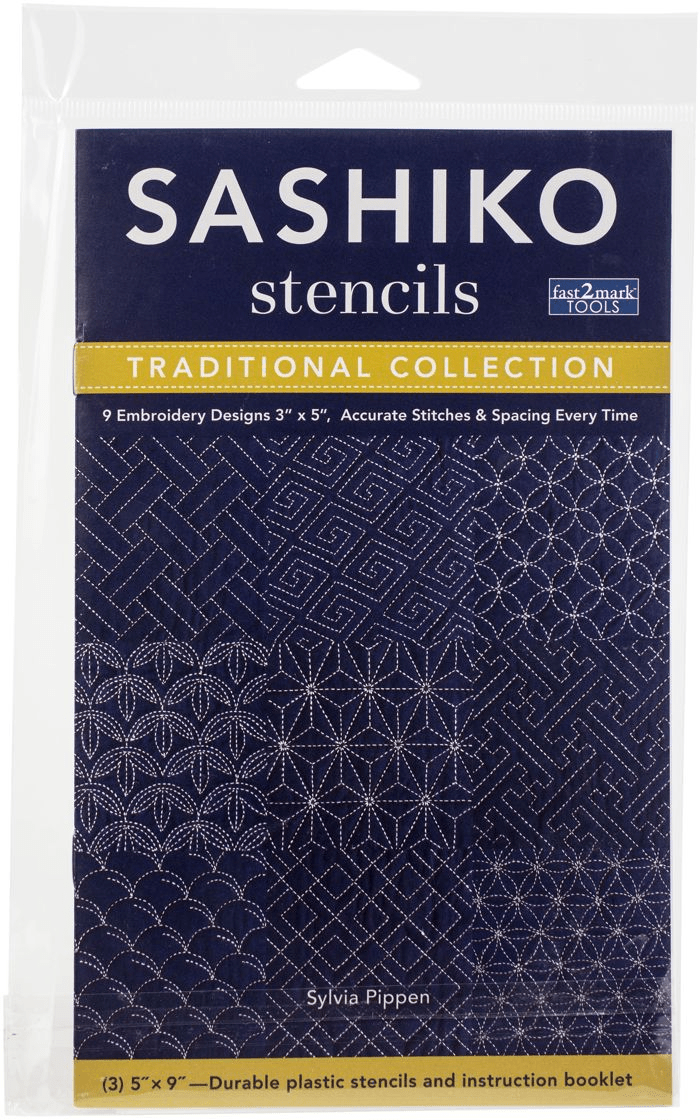 Fast2Mark Tools Sashiko Stencils 9 Designs