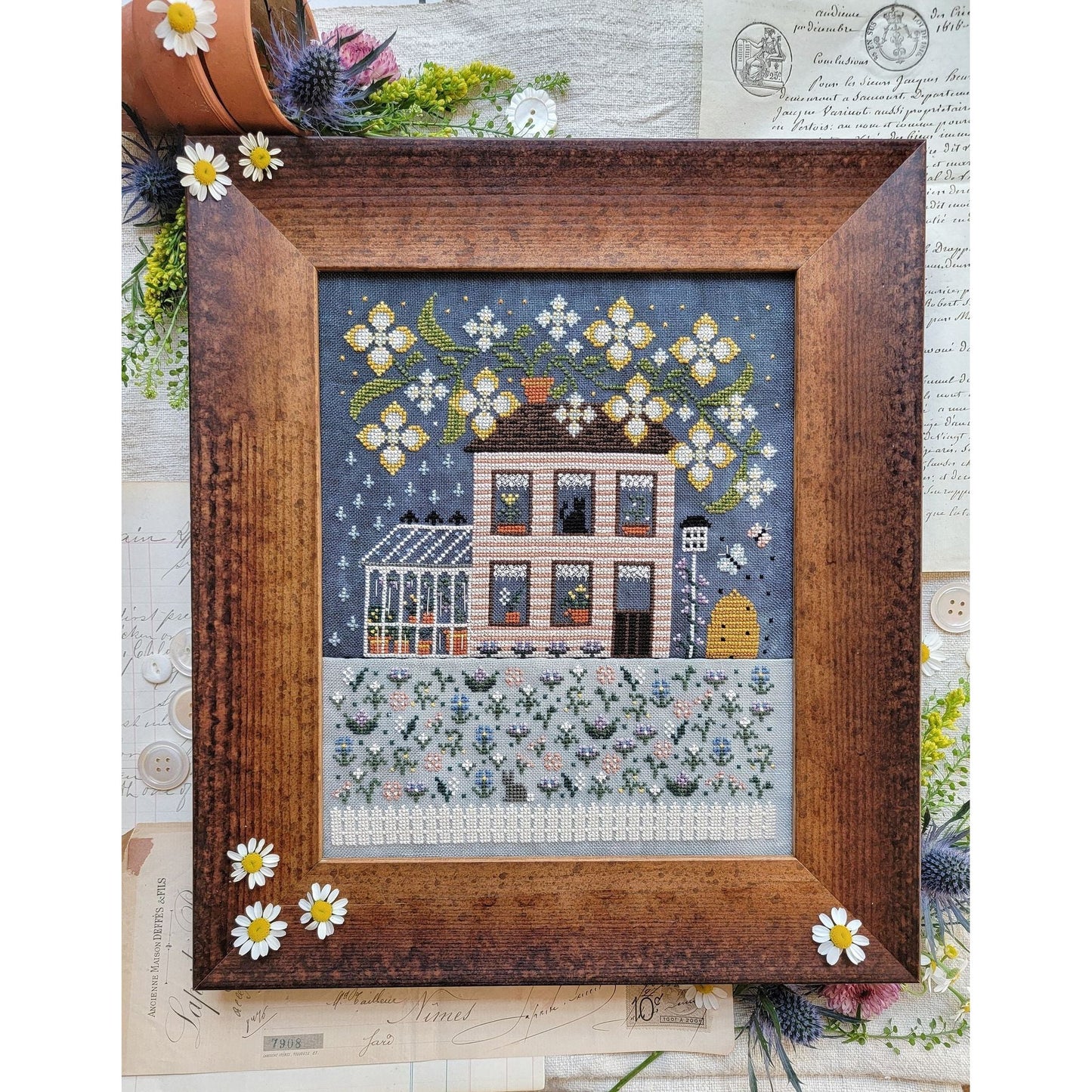 Spring House Pattern