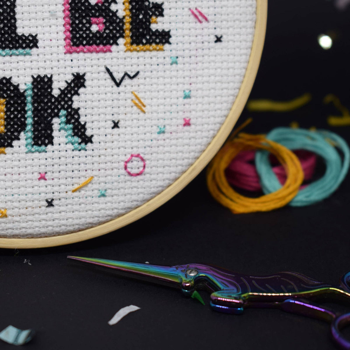 It Will Be OK Large Cross Stitch Kit