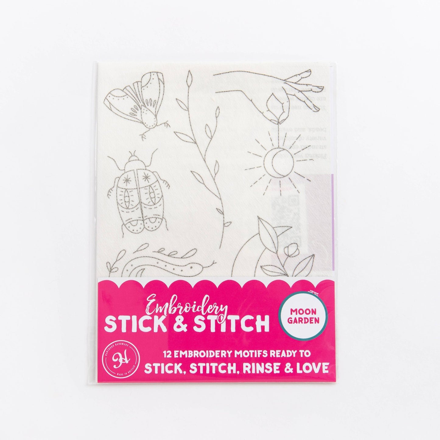 Moon Garden Stick & Stitch Embroidery Pack