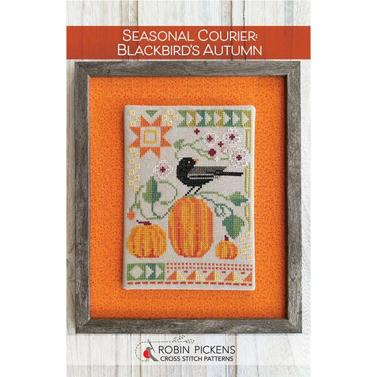 Seasonal Courier Blackbird's Autumn Pattern