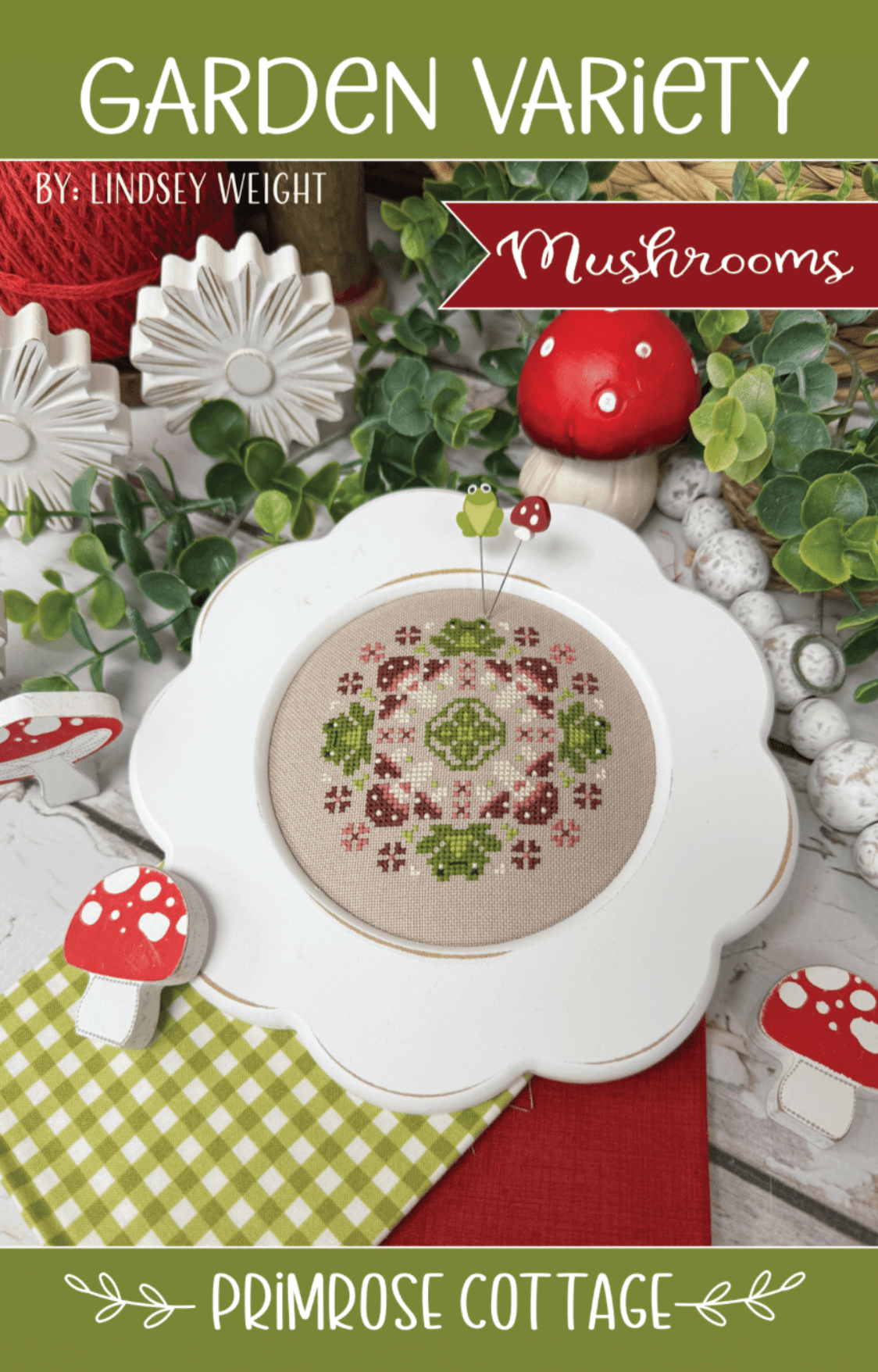 Garden Variety Mushrooms Pattern