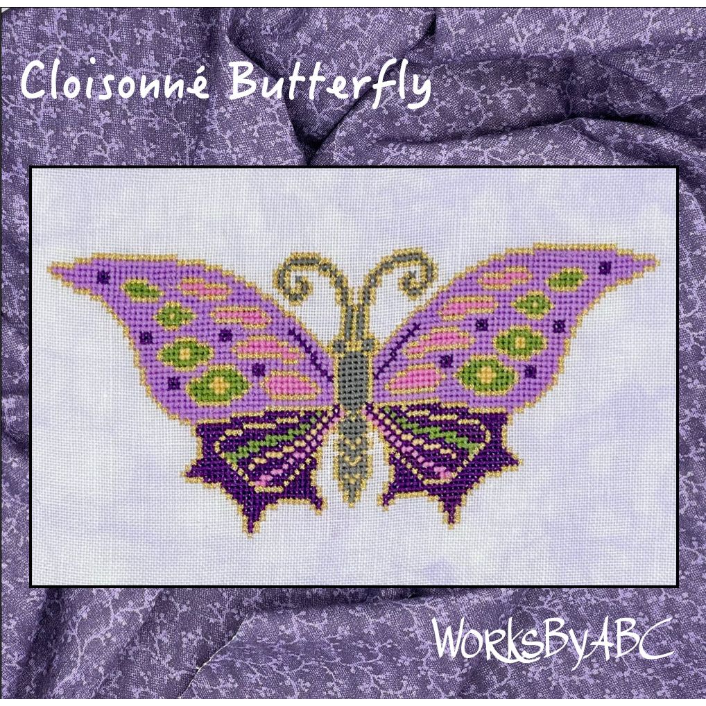 Cloisonne Butterfly Pattern