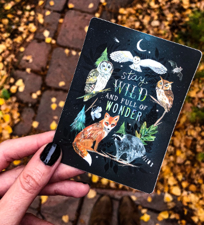 Wild Wonder Matte Sticker
