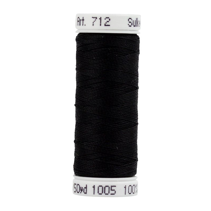 Sulky 12 Wt Cotton Petites Black